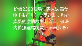 价值2500精品，秀人波霸女神【朱可儿】会员定制，和外卖员的激情故事1-2部，珍珠内裤狐狸尾跳蛋，淫声浪语 (1)