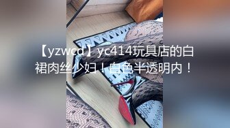 【yzwcd】yc414玩具店的白裙肉丝少妇！白色半透明内！