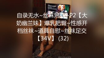 自录无水~丝袜熟妇~P2【大奶幽兰妹】爆乳肥臀~性感开档丝袜~道具自慰~丝袜足交【34V】 (32)