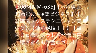 [300MIUM-636]【パパ活上位互換おち●ぽビジネス】【愛嬌マックステクニシャン美少女】【連続絶頂！！】【車内じゅぽフェラ】パパ活で荒稼ぎするも貯金はゼロ！