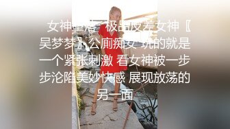 ⭐女神堕落⭐极品反差女神〖吴梦梦〗公廁痴女 玩的就是一个紧张刺激 看女神被一步步沦陷美妙快感 展现放荡的另一面