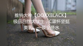 推特大神【OOXXBLACK】极品白丝大学生，C罩杯坚挺美乳，一摸全是水